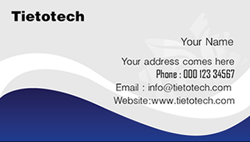Wavy Business Card